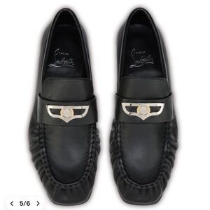 Christian Louboutin Mocalista black penny loafer women’s size 36